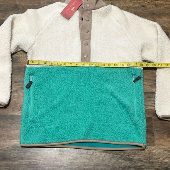 Southern Marsh 1/4 snap up olive Sherpa size XS - Picture 3 of 4